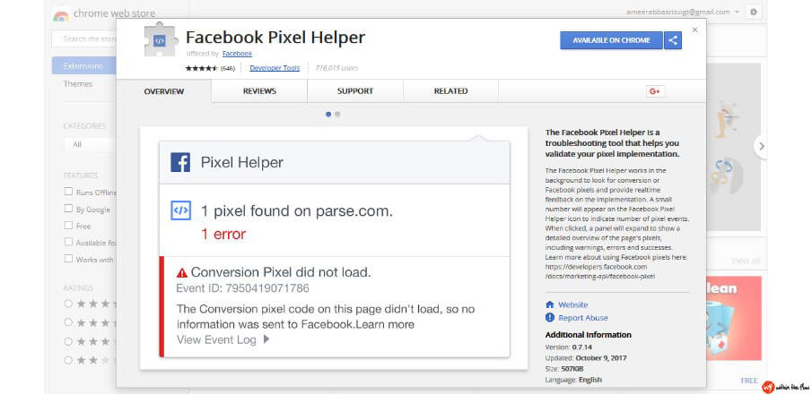 Facebook Pixel Helper - Performance of Your Facebook Pixel
