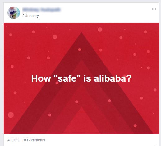 is alibaba safe review
