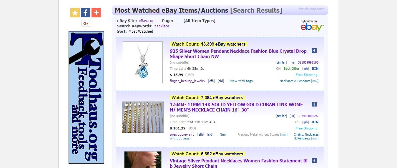 most-watched-ebay-items