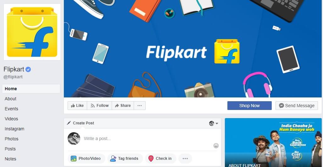 Facebook Page ECOMMERCE Essentials