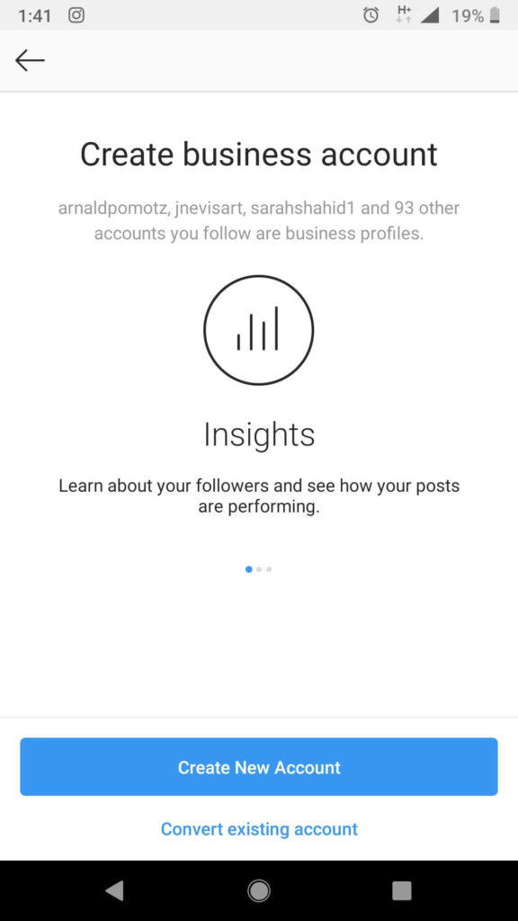 Create an Instagram Business Page step4
