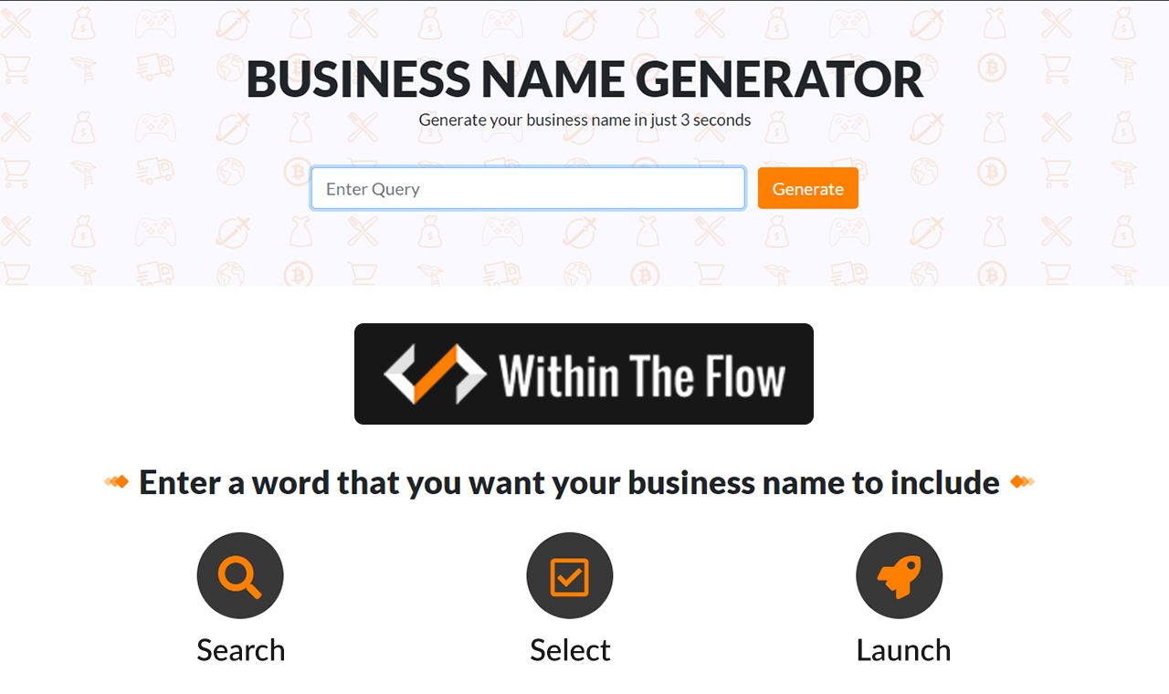 Business Name Generator - Free Company Name in 3 Seconds
