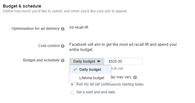 Facebook-ad-budget