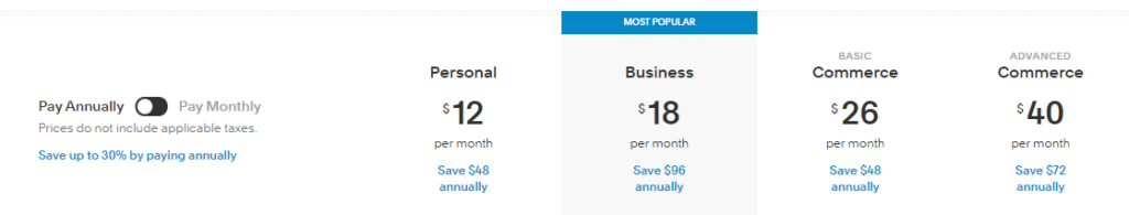 squarespace-pricing-annually