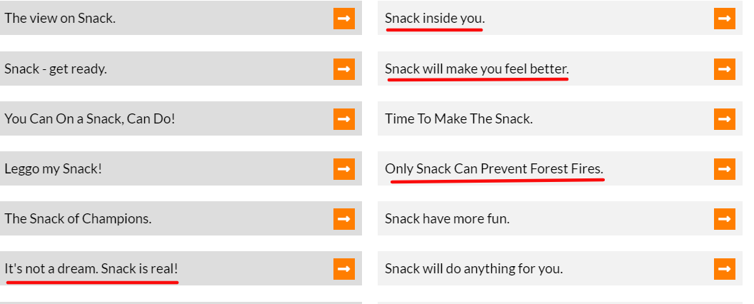snack-slogan-generator
